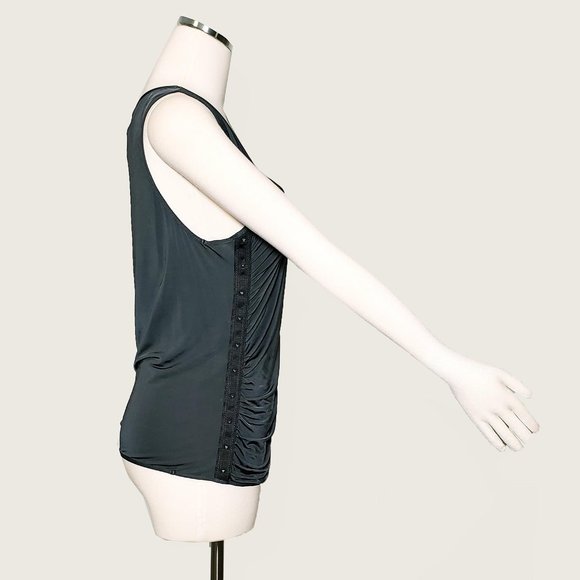 Hugo Boss Cinched Studded Top NWT - Picture 4 of 8